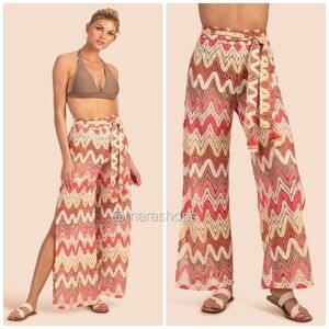 Trina Turk Palisades Crochet Pants
